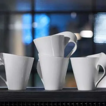 Villeroy & Boch NewWave Caffe Mug Set of 4 - Elegant Porcelain