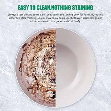 Large Bamboo Salad Bowl Set with Lid & Utensils