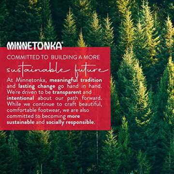 Minnetonka Women's Chesney Scuff Flat,Cinnamon,8 M US