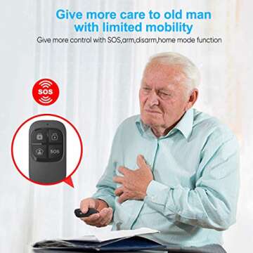 Affordable WiFi Alarm System Smart Security with Alexa Support