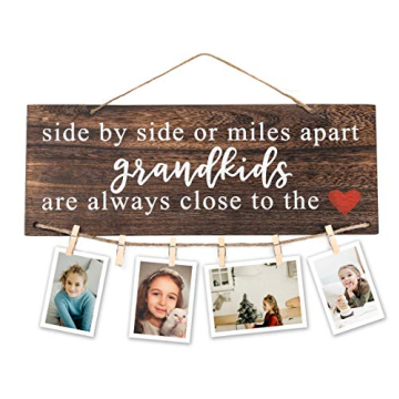 Sentimental Gifts for Grandparents - Grandkids Photo Holder