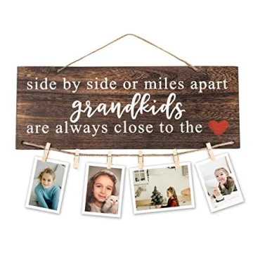 Sentimental Gifts for Grandparents - Grandkids Photo Holder