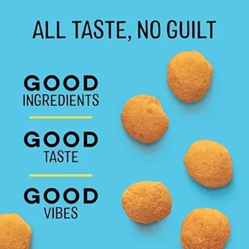 The Good Crisp Company, Cheese Balls, Cheddar, 2.75 Ounces (Pack of 3)