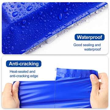 Durable Metronic Poly Mailers 12x15.5 for Shipping