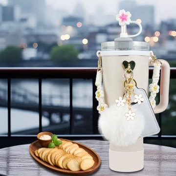 Velaco 11 PCS Stylish Accessories Set for Stanley Tumblers