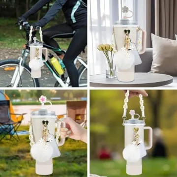 Velaco 11 PCS Stylish Accessories Set for Stanley Tumblers