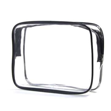 GottaHaveit Clear Toiletry Bag for Stress-Free Travel