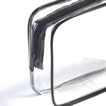 GottaHaveit Clear Toiletry Bag for Stress-Free Travel