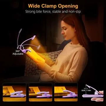 Gritin Rechargeable 19 LED Book Light for Reading