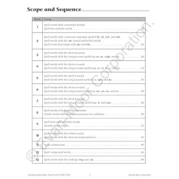 Evan-Moor Building Spelling Skills, Grade 4 - Homeschooling & Classroom Resource Workbook, Reproduci...