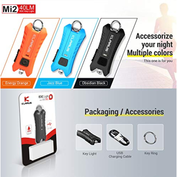 Klarus Mi2 Mini LED Keychain Flashlight for Everyday Use