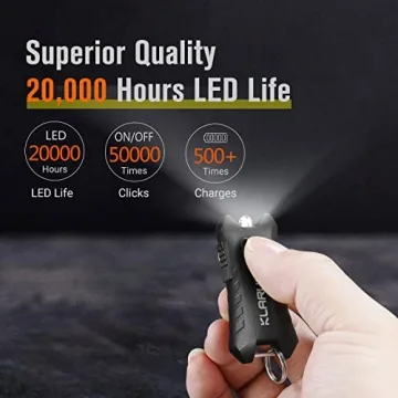 Klarus Mi2 Mini LED Keychain Flashlight for Everyday Use