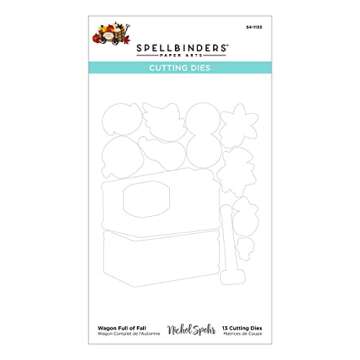 Spellbinders Wagon Full of Fall Dies for Creative Crafting