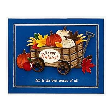 Spellbinders Wagon Full of Fall Dies for Creative Crafting