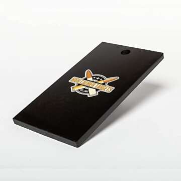 High Caliber AR500 Steel | A Zone - 6"x 11", 1/4" Thick | IPSC/IDPA Competition Targets - for Precision Practice(1/2", 3/8", 1/4", differen sizese)