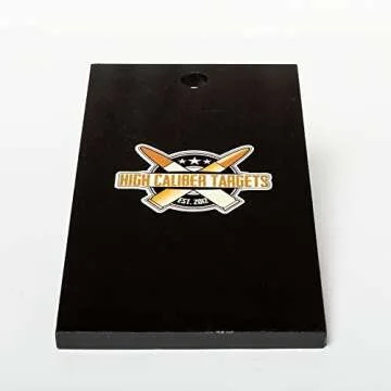 High Caliber AR500 Steel | A Zone - 6"x 11", 1/4" Thick | IPSC/IDPA Competition Targets - for Precision Practice(1/2", 3/8", 1/4", differen sizese)