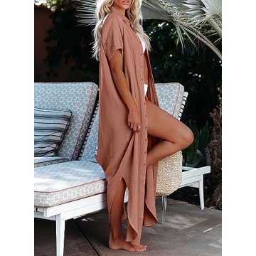 Herseas Summer Dresses for Women Stylish Beach Cover-Up