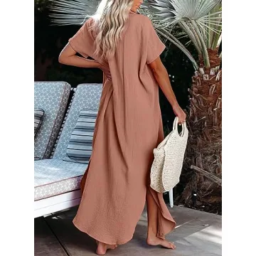 Herseas Summer Dresses for Women Stylish Beach Cover-Up