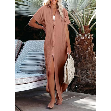 Herseas Summer Dresses for Women Stylish Beach Cover-Up