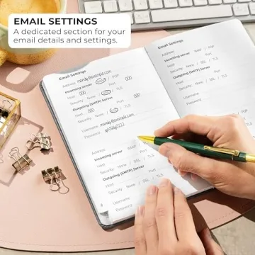 Clever Fox Password Book: Elegant Password Organizer