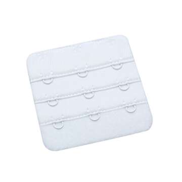 Wingslove Lady's Bra Extender Bra Band Breathing room 3pcs-Pack (3 Hook 3/4 Inch Spacing)