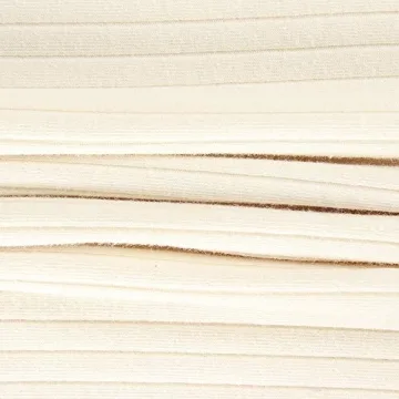 GEMBERA Women's Deep V Neck Long Sleeve Bodysuit Ribbed Knit Bodycon Thong Bodysuit Tops White Cream S