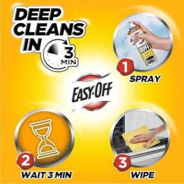 Easy Off Professional Oven and Grill Cleaner 24 Oz with Lemon Scent