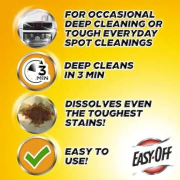 Easy Off Professional Oven and Grill Cleaner 24 Oz with Lemon Scent