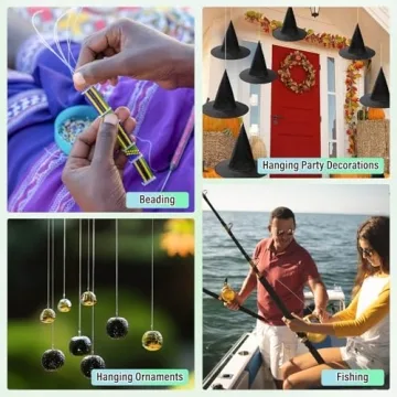 Anezus Strong Nylon Fishing Line for Invisible Hanging