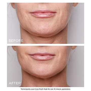 CLARINS Cryo-Flash Face Mask for Instant Lift & Glow