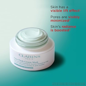 CLARINS Cryo-Flash Face Mask for Instant Lift & Glow