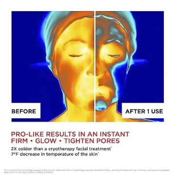 CLARINS Cryo-Flash Face Mask for Instant Lift & Glow