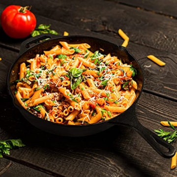 Utopia Kitchen 12-Inch Cast Iron Skillet for Perfect Cooking