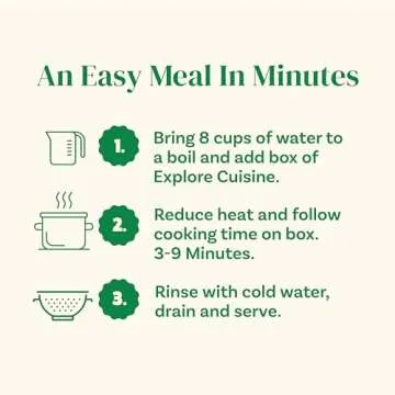 Explore Cuisine Chickpea Fusilli - Organic Gluten-Free Pasta