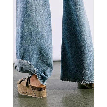 JORISTIMO Women’s Cork Flatform Sandals for Stylish Comfort