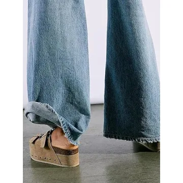 JORISTIMO Women’s Cork Flatform Sandals for Stylish Comfort