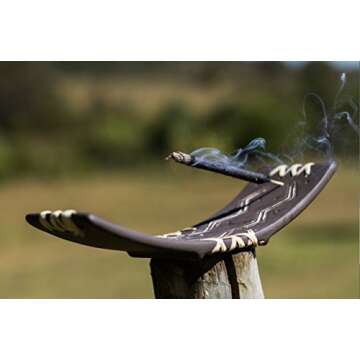 New Box of 9 Premium Frankincense Incense Sticks: Handcrafted 100% Natural, Artisan and Therapeutic Incense Stick from the Brazilian Amazon Forest, Experience Positive Energy & Harmony Crafted by Inca