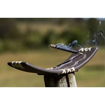 New Box of 9 Premium Frankincense Incense Sticks: Handcrafted 100% Natural, Artisan and Therapeutic Incense Stick from the Brazilian Amazon Forest, Experience Positive Energy & Harmony Crafted by Inca