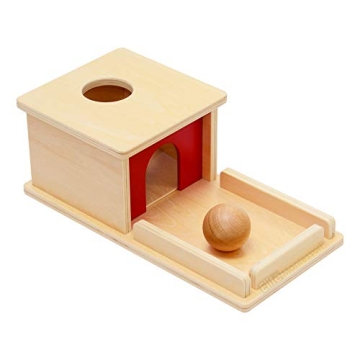 Montessori Object Permanence Box Wooden Toy for Kids