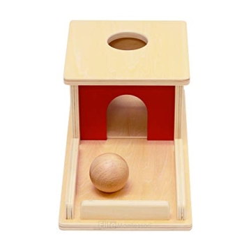 Montessori Object Permanence Box Wooden Toy for Kids