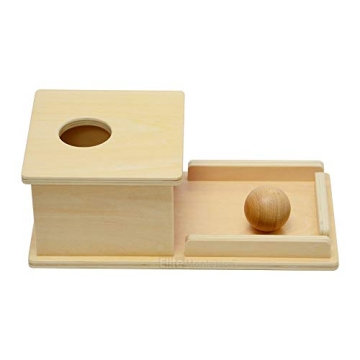 Montessori Object Permanence Box Wooden Toy for Kids