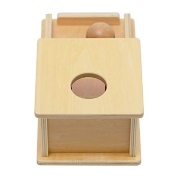 Montessori Object Permanence Box Wooden Toy for Kids