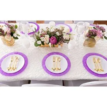 PARTY BARGAINS 5 Wine Goblets - White (12oz) - Disposable Shatterproof Elegant Design Plastic Wine Glasses. For Pool Parties, Outdoors Receptions, Weddings