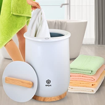Onyx Towel Warmer Bucket - Luxury Comfort in Minutes