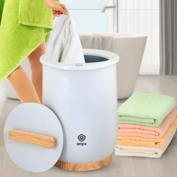 Onyx Towel Warmer Bucket - Luxury Comfort in Minutes
