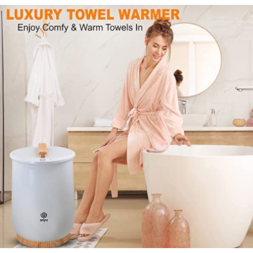 Onyx Towel Warmer Bucket - Luxury Comfort in Minutes