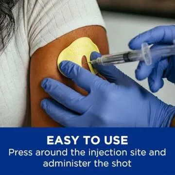 Bionix - ShotBlocker, Eases Discomfort from Immunizations & Injections, Great Alternative to Numbing Creams, Use at Home or On-The-Go, Safe for Kids, Easy-to-Use, Single Patient Use (5 Count)