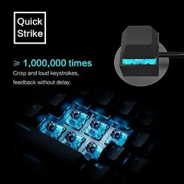 DKE Desktop Computer Power Switch Power Supply Control Adapter Cable 2M External PC Power Button ATX Desktop Computer Case Motherboard Switch On Off Power SW Cables, Black