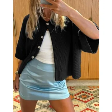 SCUSTY Cardigan Sweater for Women - Stylish & Versatile