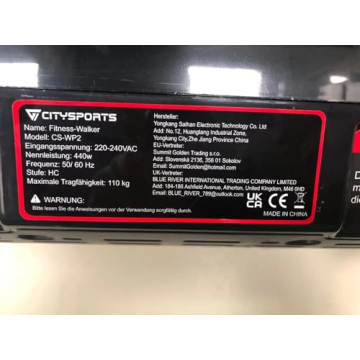 CITYSPORTS Under Desk Treadmill for Home & Office Fitness